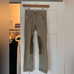 Size 10 Tan Girls Tailored Sportsman Jods